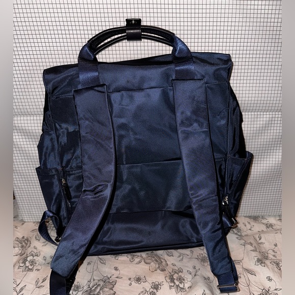 Tumi Bags Blue Nylon Backpack Poshmark